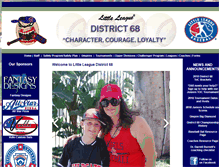 Tablet Screenshot of district68.com